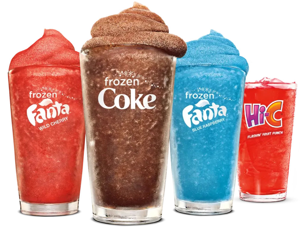 Frozen Drinks at Just Burgers
