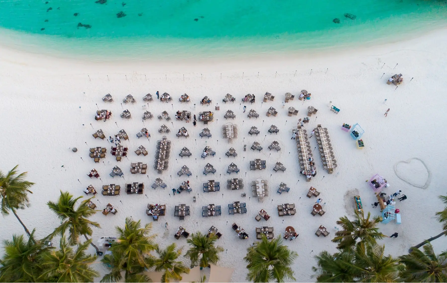 Los Angeles Restaurant Aerial View